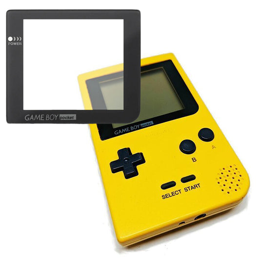 for Nintendo GameBoy Pocket (GBP) - Plastic Replacement Front Screen Lens Cover