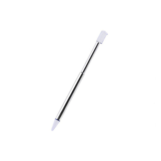for Nintendo 3DS - 1 White Metallic Retractable Extendable Stylus Pens | FPC