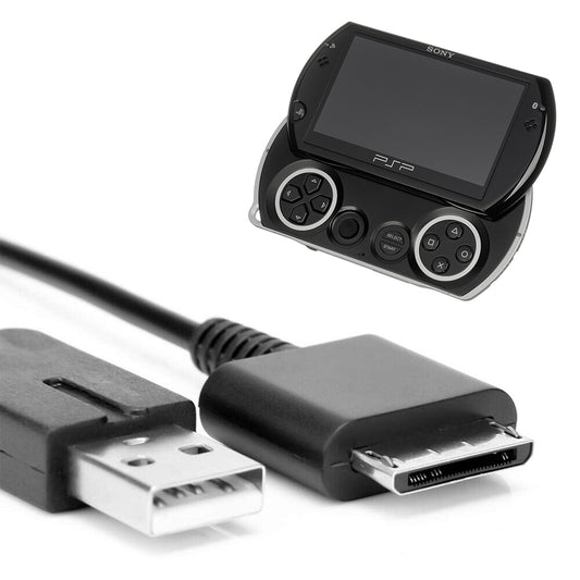 for Sony PSP GO - 2in1 USB Charging Lead & Data Sync Transfer Cable Cord | FPC