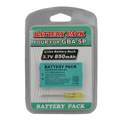 for Nintendo Game Boy GBA SP - Battery Replacement 850mah 3.7v Battery | FPC