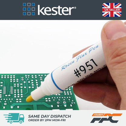 Kester 951 Rosin Capacity Non-Clean Soldering Flux Pen 10ml | FPC