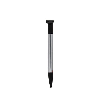 for Nintendo NEW 2DS XL - 2 Black Metal Retractable Extendable Stylus Pens FPC