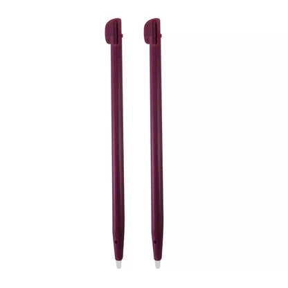 for Nintendo DSi XL - 2x Wine Red Replacement Stylus Touch Screen Pen (NDSi XL)