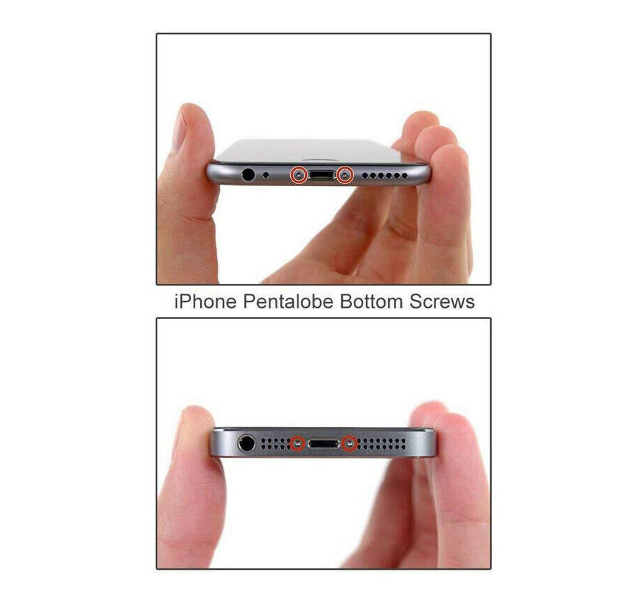 for iPhone 16 15 14 13 12 11 XR XS X 8 7 - Pentalobe 5-Star Torx Screwdriver