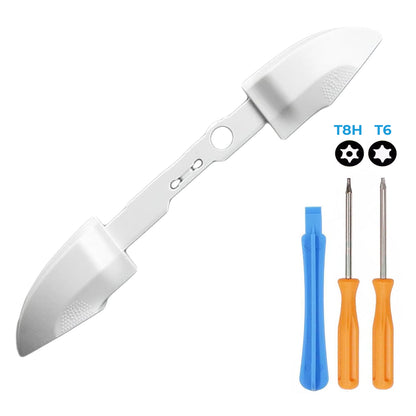 for Xbox Series X S Controllers - White LB RB Shoulder Button Bumper with Tools