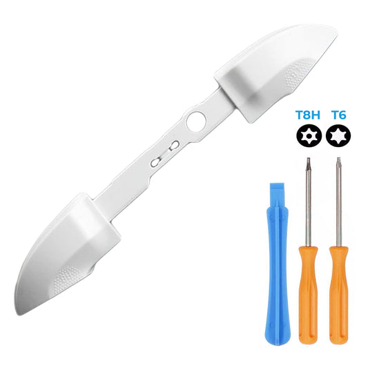 for Xbox Series X S Controllers - White LB RB Shoulder Button Bumper with Tools