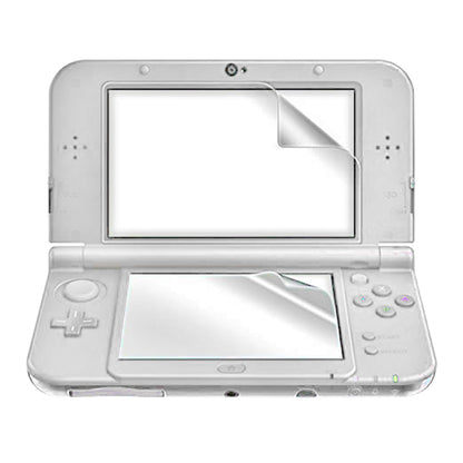 for Nintendo NEW 3DS XL - Clear Plastic Film Guard Screen Protector Set | FPC