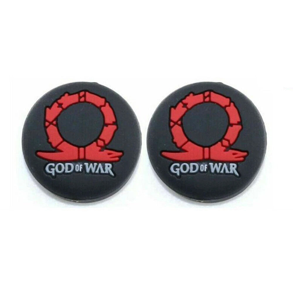 for PS5 | Series X|S | PS4 | Xbox One - 2x God Of War Thumbstick Grip Caps