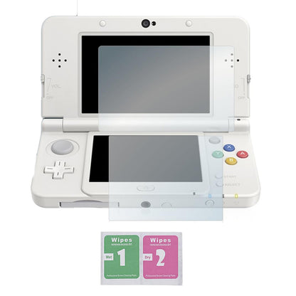 for Nintendo NEW 3DS - Clear Plastic Film Guard Screen Protector Set | FPC