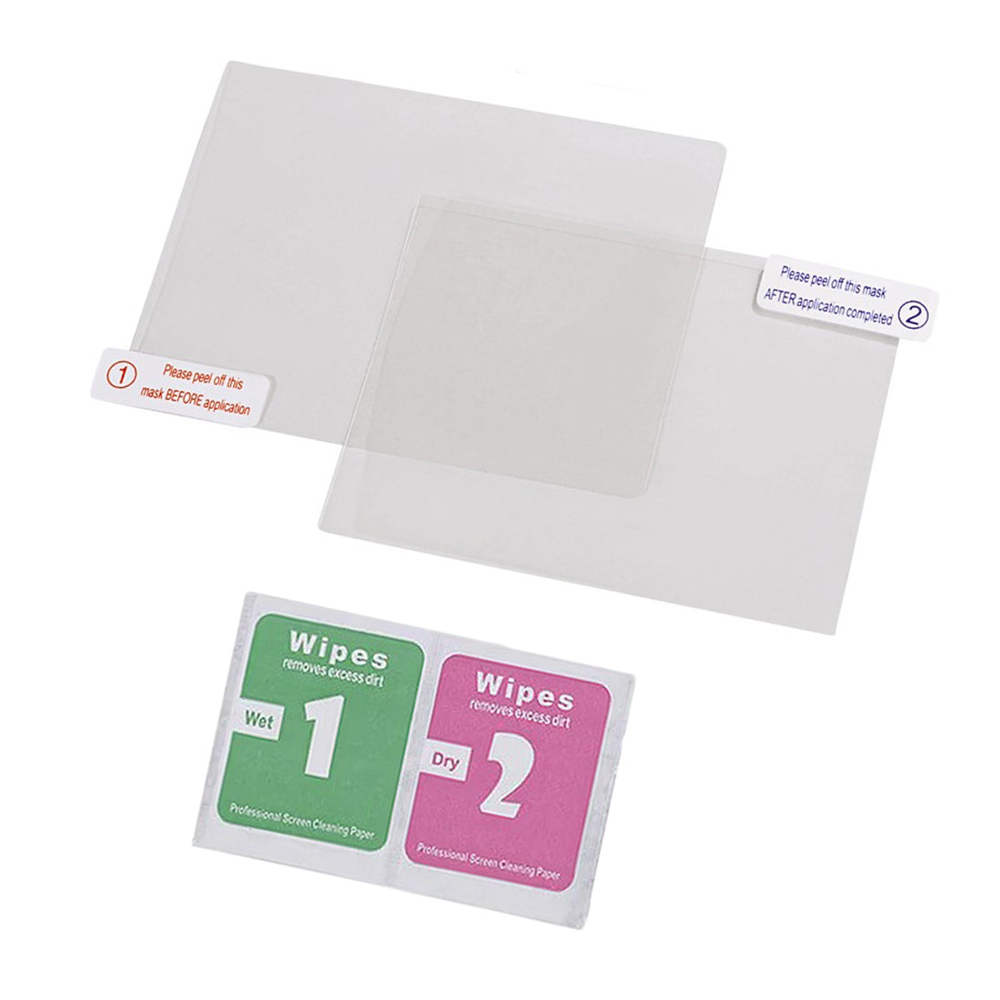 for Nintendo DSi XL - High Quality Plastic Film Screen Protector Set | FPC