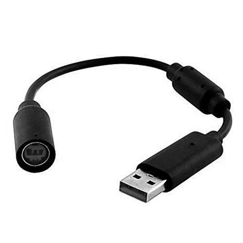 for Xbox 360 | Xbox One - Black Thrustmaster Ferrari USB Breakaway Cable Adapter
