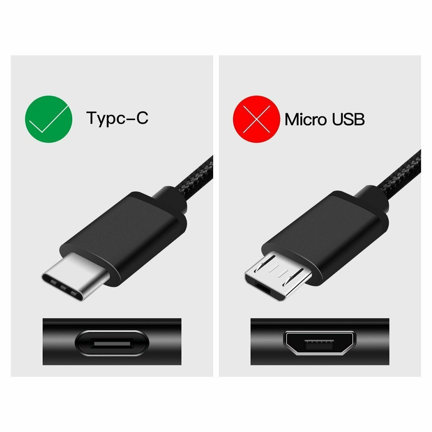 For Samsung Galaxy S26 S25 S24 - 3.1A USB-C Fast Charging Cable Lead Type C