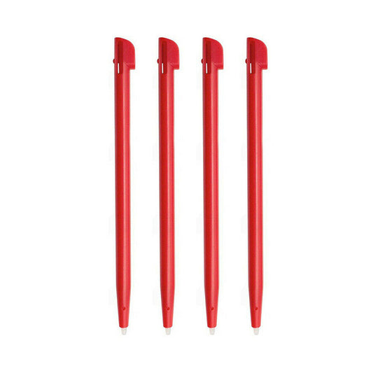 for Nintendo 2DS (Flat) - 4 Red Replacement Touch Screen Stylus Pen | FPC