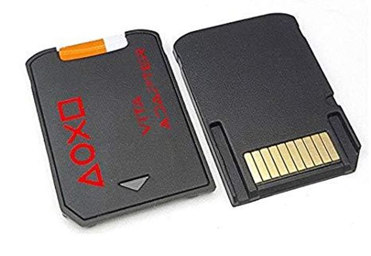 for Sony PS VITA (PSV) - Black SD2VITA Adapter v3 | FPC