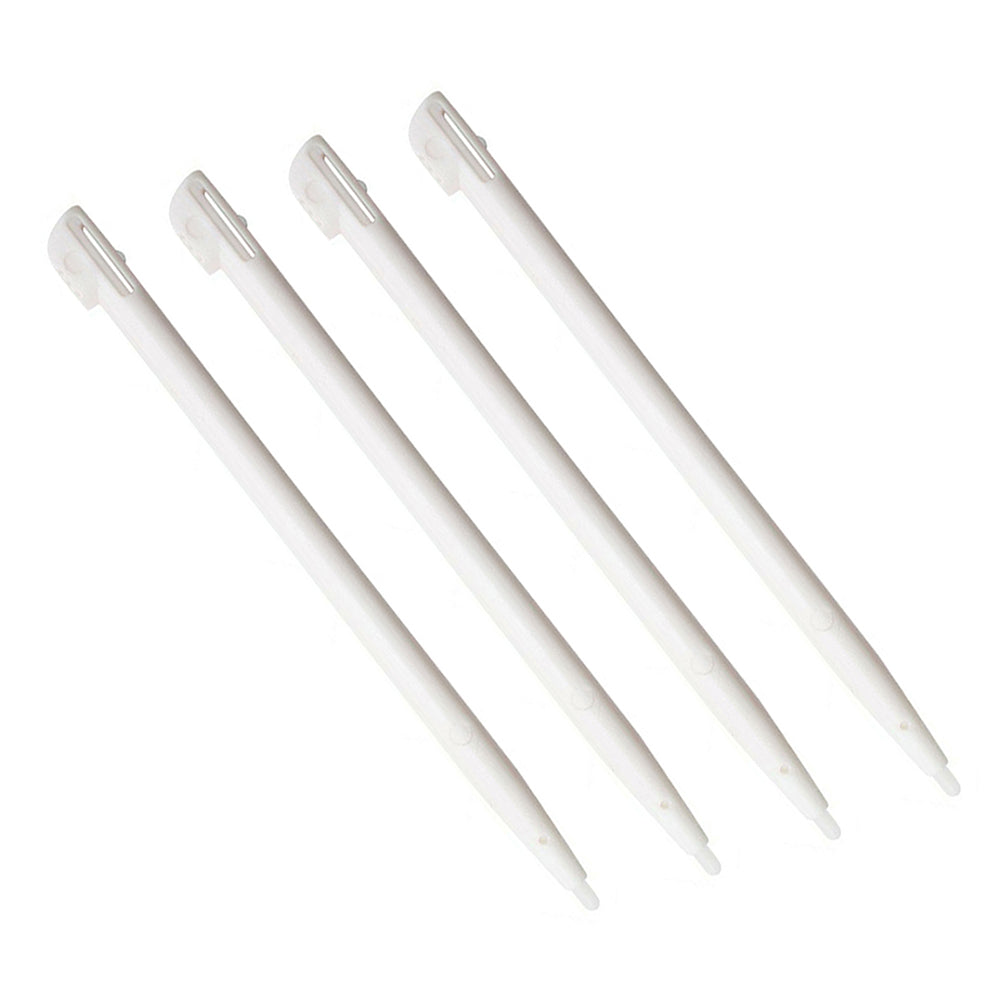 for Nintendo DSi XL - 4 White Replacement Stylus Touch Screen Pens (NDSi XL)