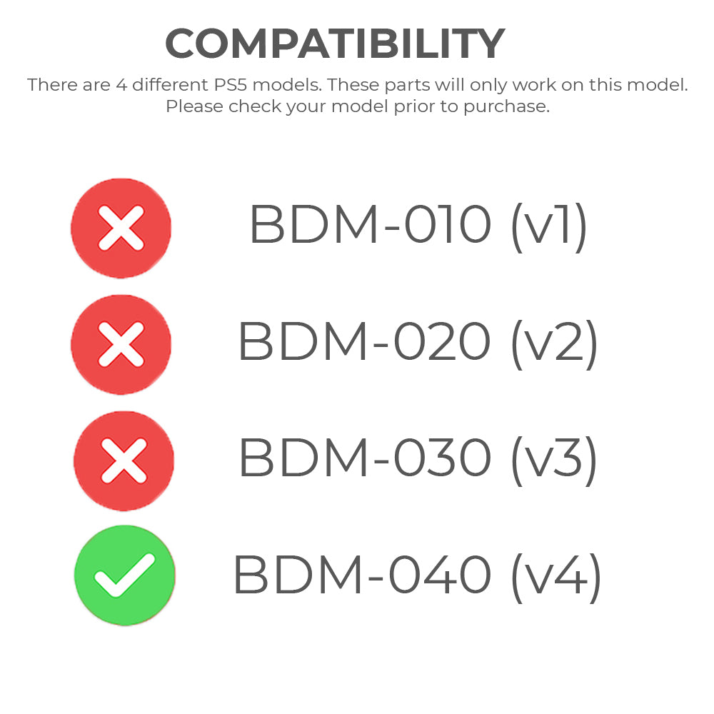 for PS5 Controller BDM-040 (V4) - L1 R1 L2 R2 Trigger Shoulder Buttons | FPC