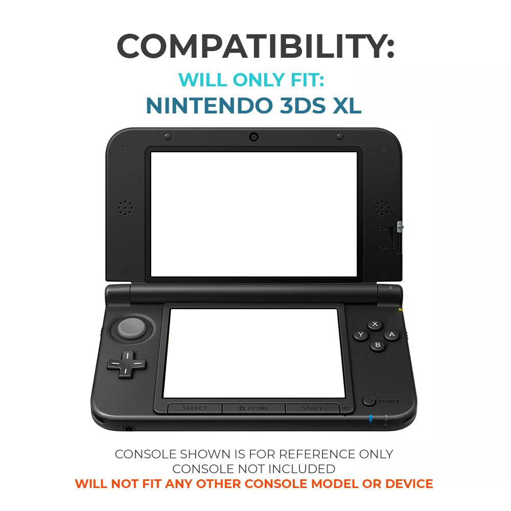 for Nintendo 3DS XL (Older version) -10 Black Replacement Touch Stylus Pens