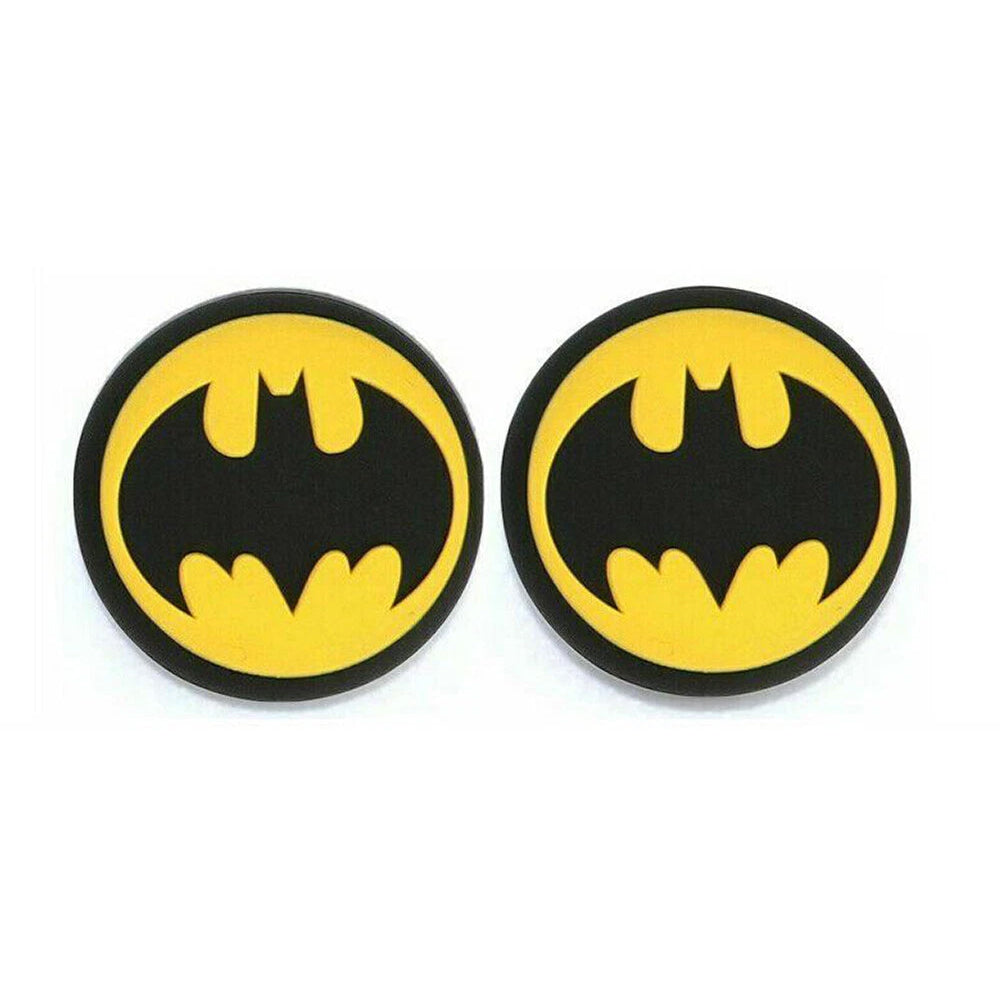 for Nintendo Switch 2 - 2x Batman Silicone Rubber Thumb Stick Grip Cover Caps