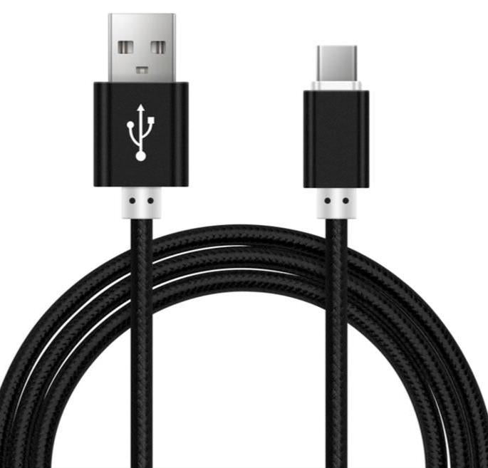 For Nintendo Switch / Lite - Braided USB-C Power Charger Data Cable Lead | FPC