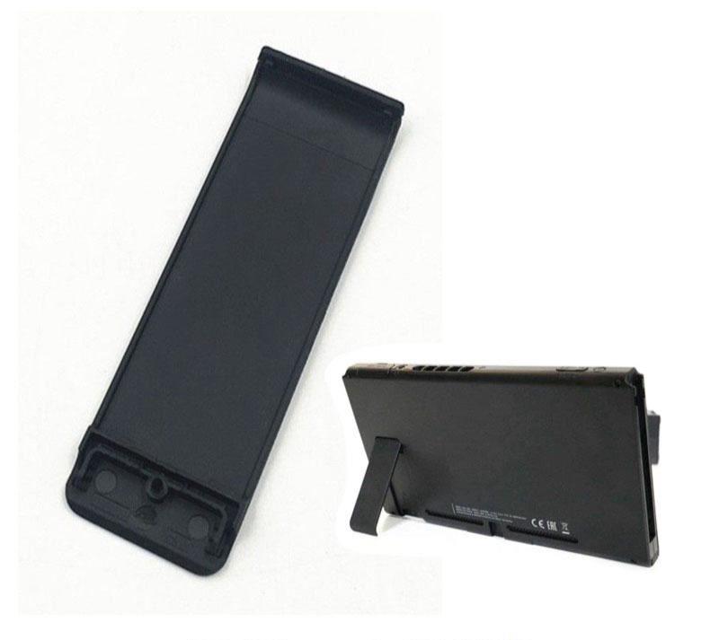for Nintendo Switch HAC-001 - Black Kickstand Replacement with Bracket & Screw