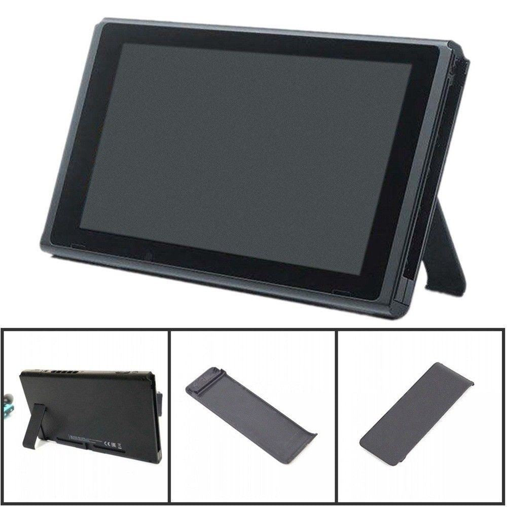 for Nintendo Switch HAC-001 - Black Kickstand Replacement with Bracket & Screw