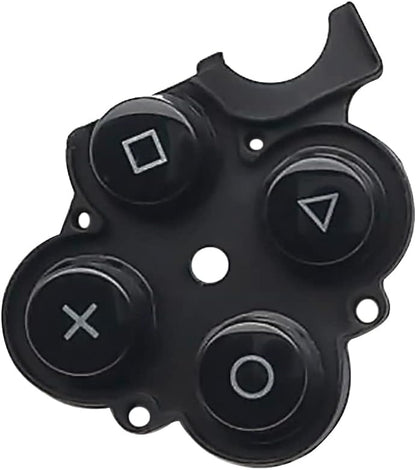 for Sony PSP 3000 3003 3004 Series - Black Button Set Kit Replacement | FPC