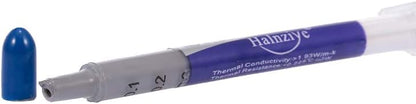 2x Silver Syringe Heat sink Compound Silicone Conductivity Thermal Paste | FPC