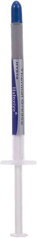 2x Silver Syringe Heat sink Compound Silicone Conductivity Thermal Paste | FPC