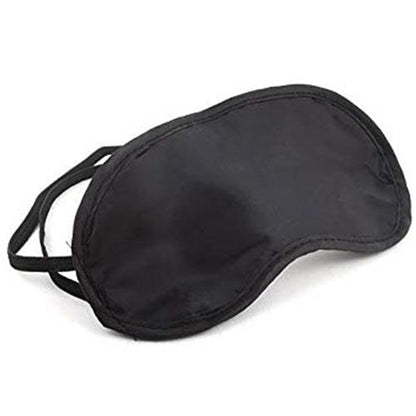 Pack of 2 Black Sleeping Mask Soft Aeroplane Red Eye Blackout Sleep Travel Shade