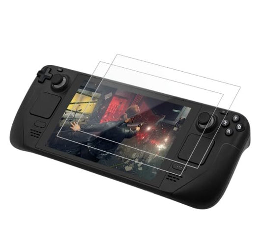 for Valve Steam Deck - 2x Clear Plastic PET Screen Protector Guard | FPC