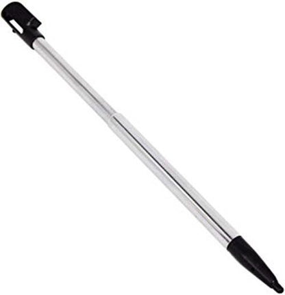 for Nintendo DS Lite - 2x Black Metal Retractable Extendable Stylus Touch Pens