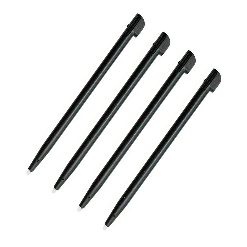 for Nintendo 2DS (Flat) - 4 Black Replacement Touch Screen Stylus Pen | FPC