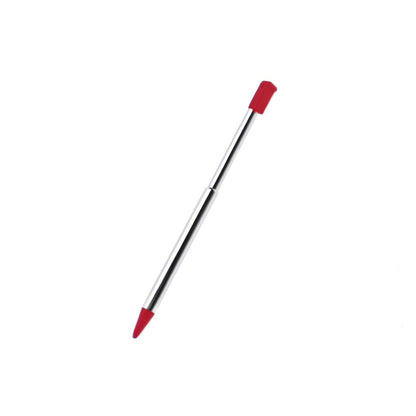 for Nintendo 3DS - 1 Red Metallic Retractable Extendable Stylus Pens | FPC