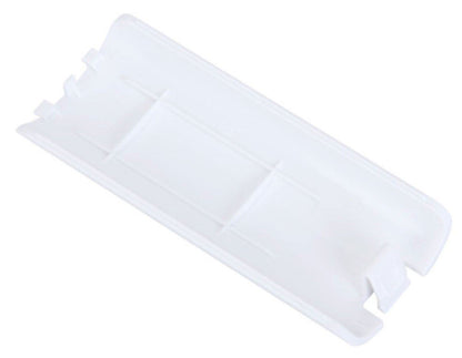 White Replacement Battery Cover & Wrist Strap Set For Wii Remote Controller