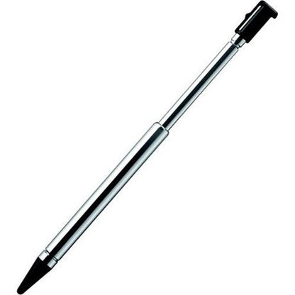 for Nintendo 3DS - 2 Black Metallic Retractable Extendable Stylus Pens | FPC
