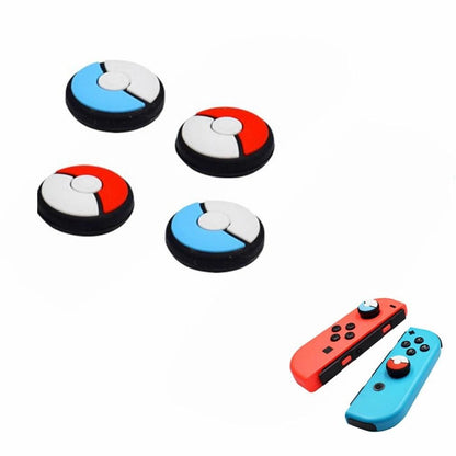 for Switch | Lite | OLED - Pokeball Silicone Thumb Stick Grip Cover Caps | FPC