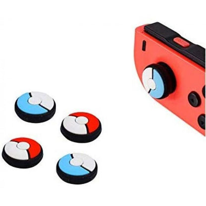 for Switch | Lite | OLED - Pokeball Silicone Thumb Stick Grip Cover Caps | FPC