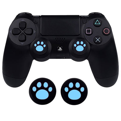 2x Cat Paw Silicone Analog Thumb Stick Grip Cover Caps for PS4 Xbox One | FPC