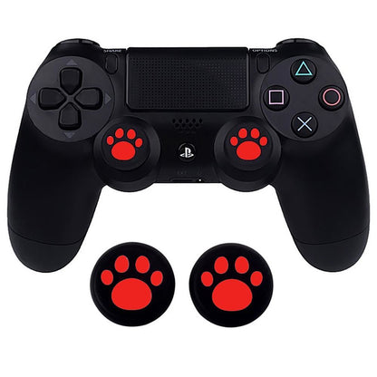2x Cat Paw Silicone Analog Thumb Stick Grip Cover Caps for PS4 Xbox One | FPC