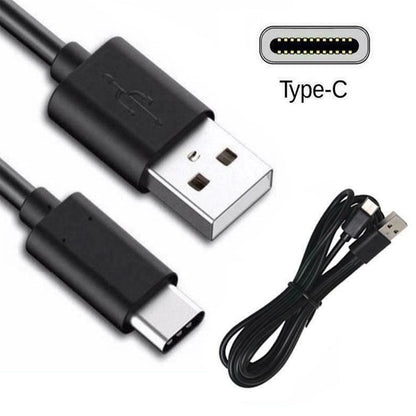For iPad Air 4th - 1m Black 3.1A USB-C Charger Data Power Cable | FPC