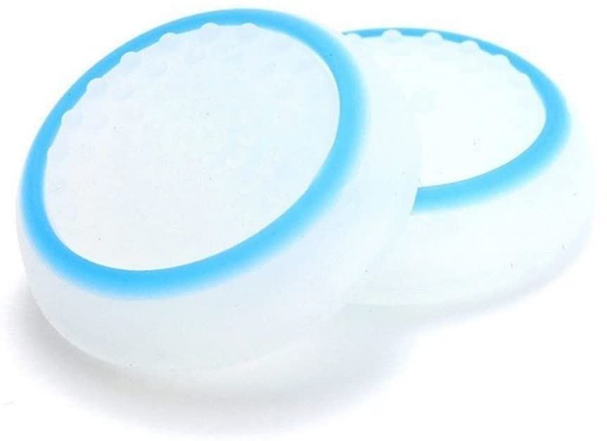 for PS4 & Xbox One - 2x Striped Rubber Silicone Thumb Stick Grip Cover | FPC