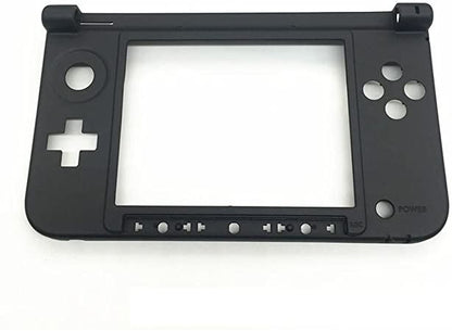 for Nintendo 3DS XL - Black Mid Hinge Frame Housing Shell Part | FPC
