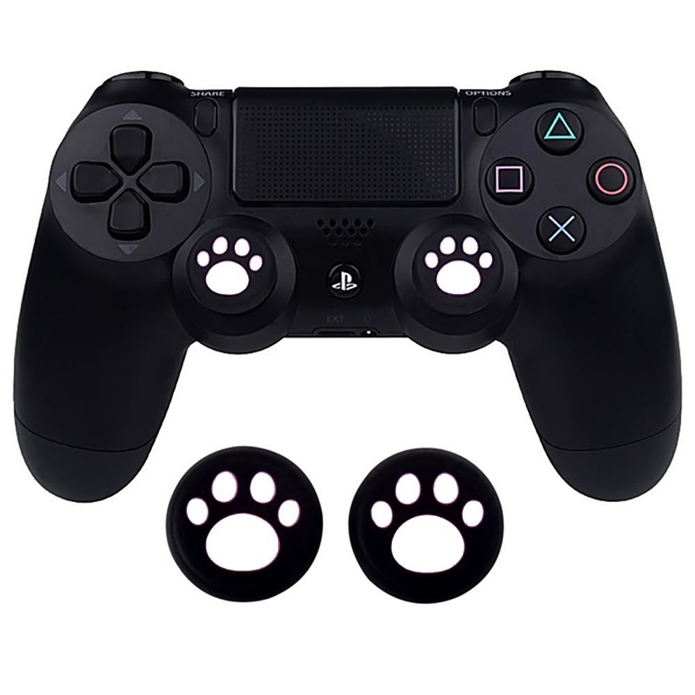 for PS5 | Xbox One | S|X Controllers - 4x Cat Paw Thumb Stick Grip Covers | FPC