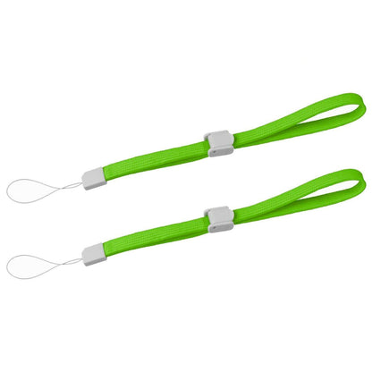 2x Green Adjustable Wrist Strap For Wii Remote Switch PS Vita PSP 3DS XL | FPC