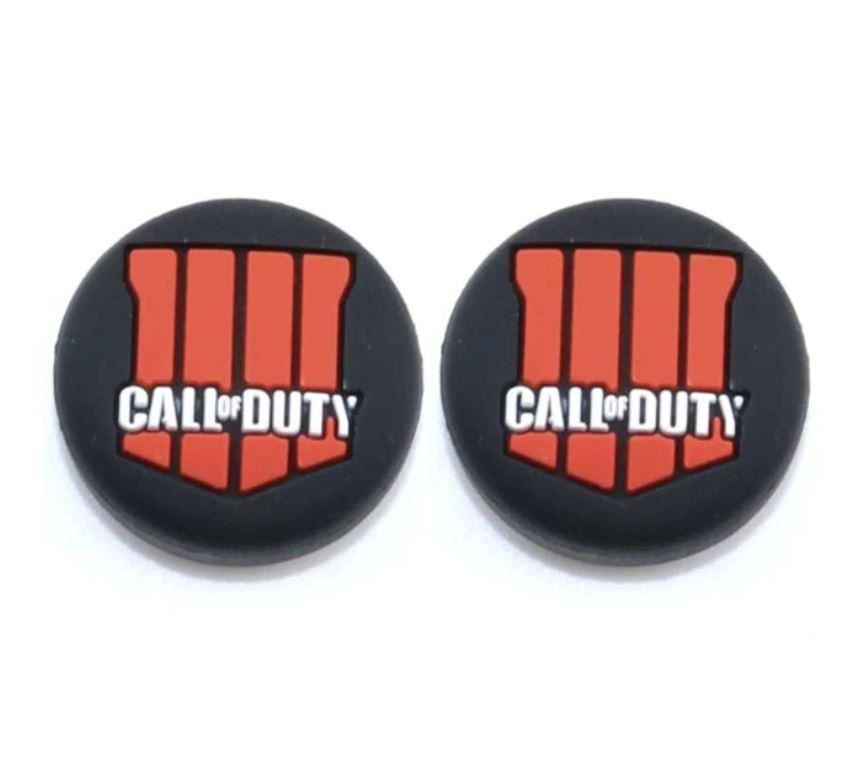 for PS5 / PS4 / Xbox One / Series X|S - 2x Rubber Silicone Thumb Stick Grip Caps