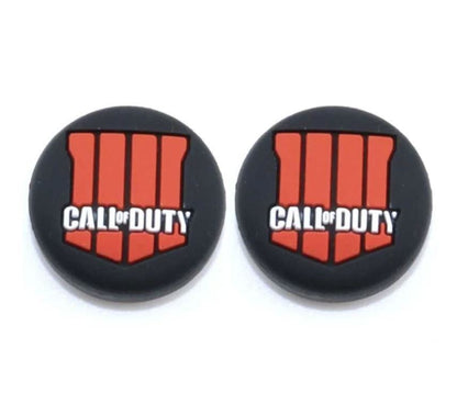 for PS5 / PS4 / Xbox One / Series X|S - 2x Rubber Silicone Thumb Stick Grip Caps