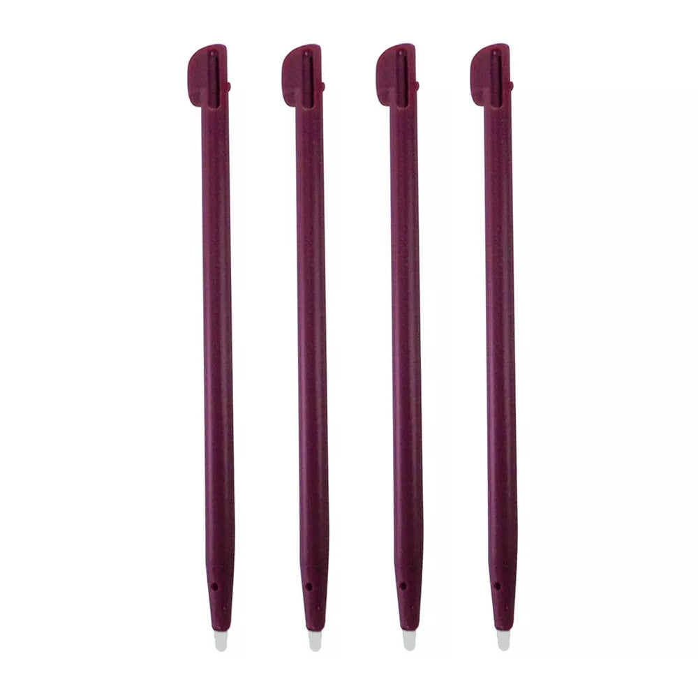 for Nintendo DSi XL - 4x Wine Red Replacement Stylus Touch Screen Pen (NDSi XL)