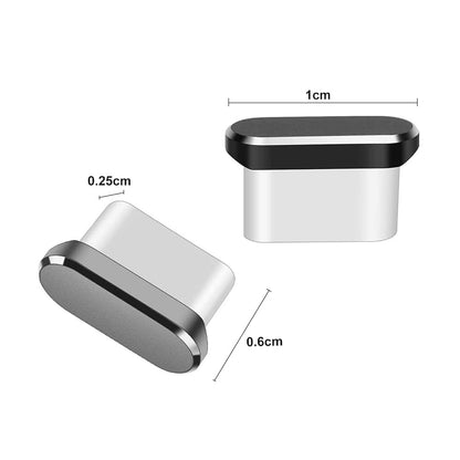 for iPhone 17 | 16 | 15 Models - USB-C Charging Port Anti Dust Plug Cover Cap