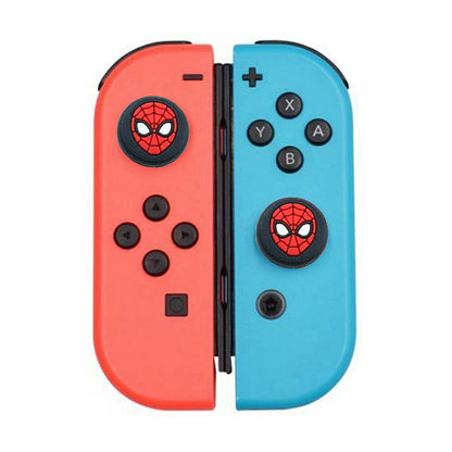 for Nintendo Switch | Lite | OLED - 2x Spiderman Thumb Stick Grip Cover Caps