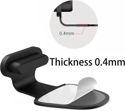 for iPhone 14 13 12 11 XS X XR X 8 7 6 - Silicone Charging Port Dust Plug Cover
